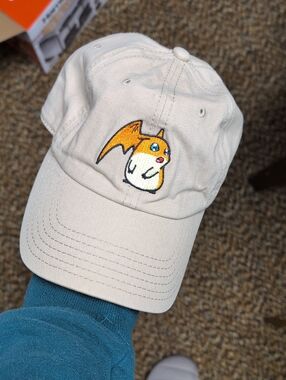 Digimon Cap with Patamon Embroidery